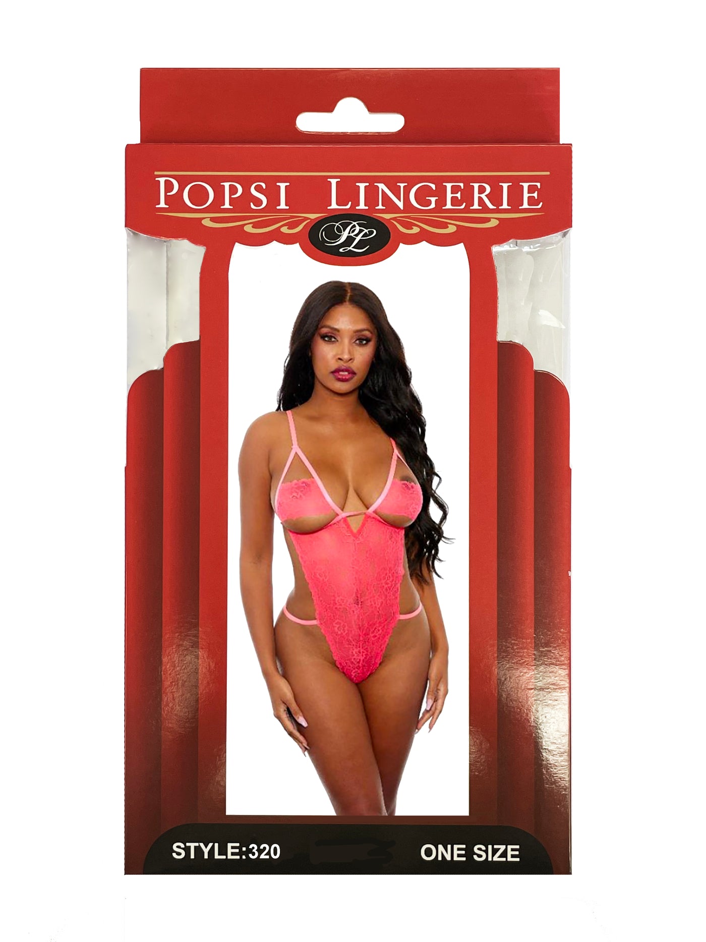 Open Side Lace Teddy (BOXED)