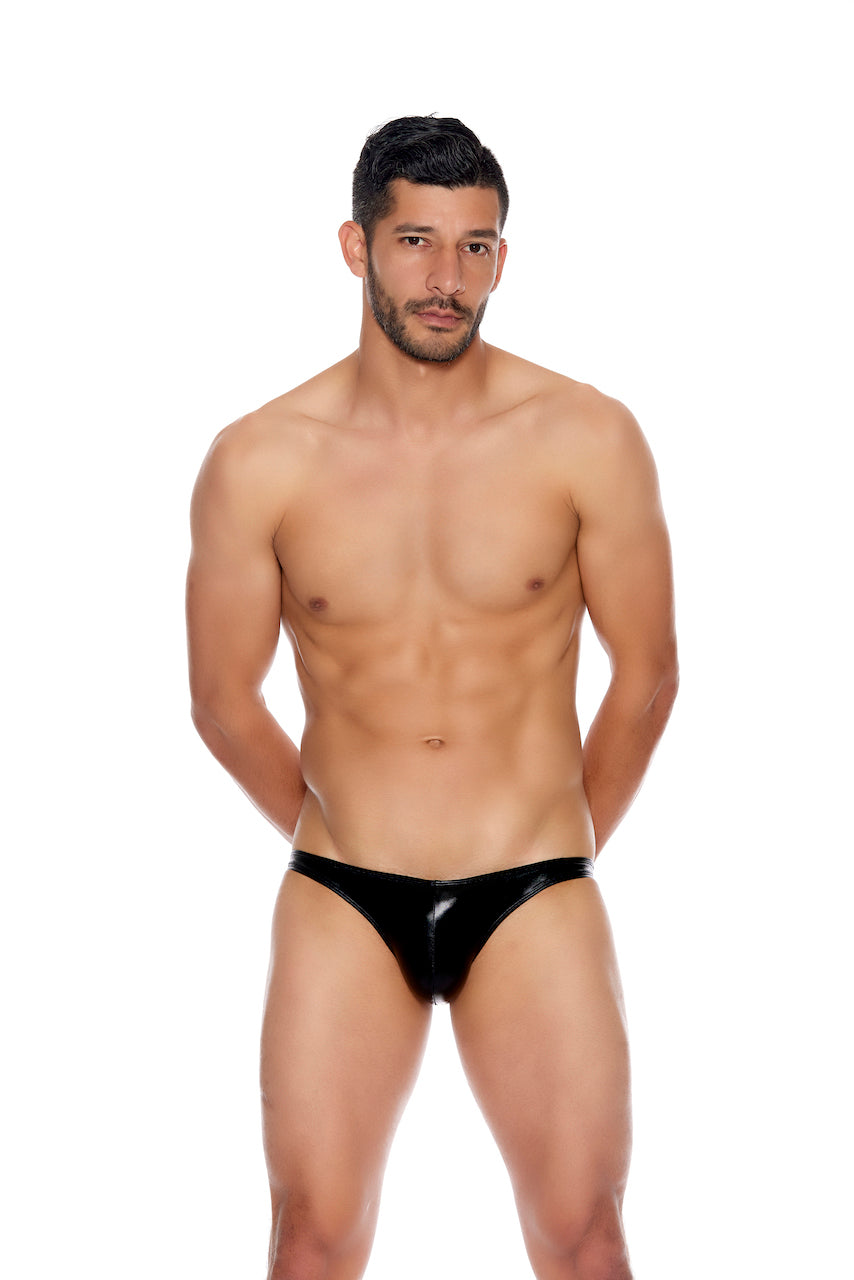 Men's Metallic Open-Back Underwear