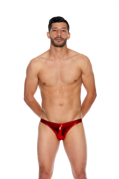 Men's Metallic Open-Back Underwear