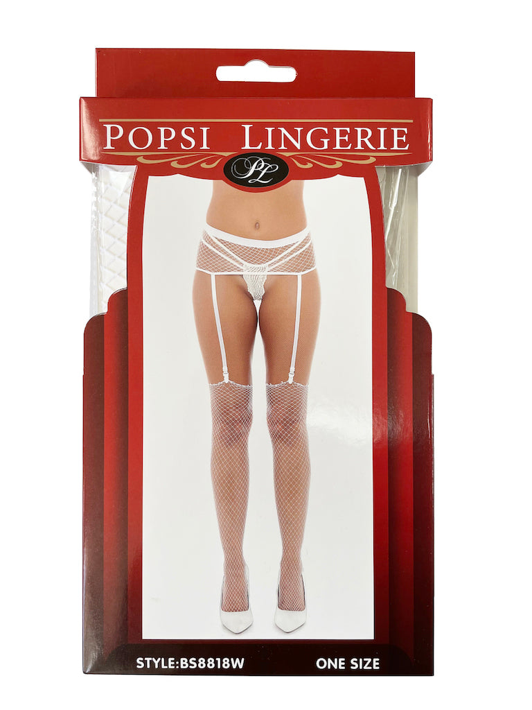 Fishnet Garter With Pantyhose (BOXED)