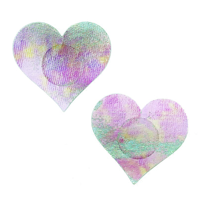 Heart Shape Hologram Pasties