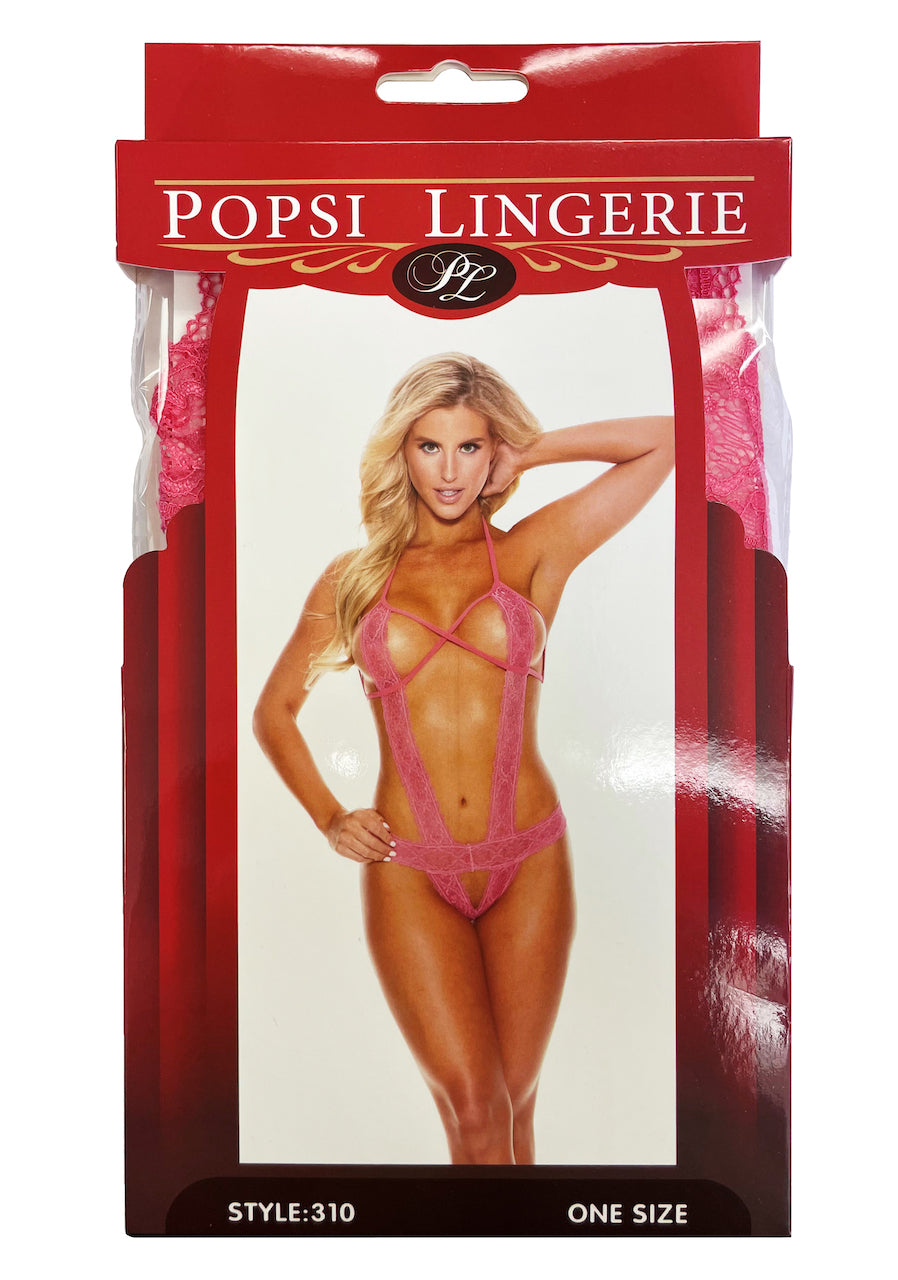 String Lace Teddy (BOXED)